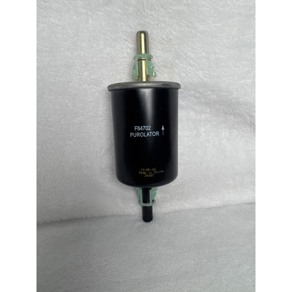 Purolator Fuel Filter F64702 Unisex OS Black New Inline Engine Part